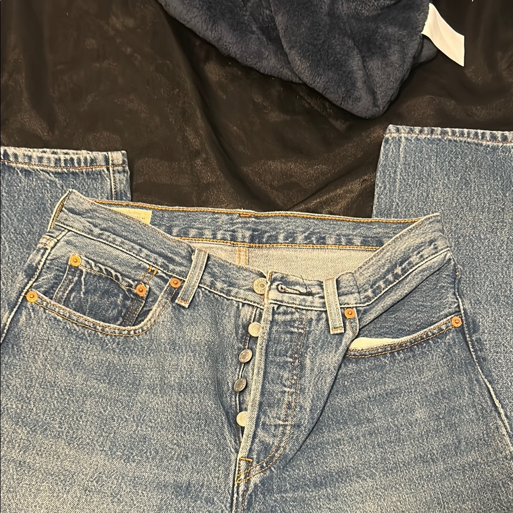 Levi's Blue Straight Leg Women's Jeans